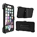 eSellerBox Heavy Duty Rugged Multi-Layer Hybrid With [Kickstand] [Built-in Screen Protector] [Belt Clip] bumper Holster Protective Case Cover For Apple iPhone 7 Plus (5.5 inch 2016 Relase ) (Black)