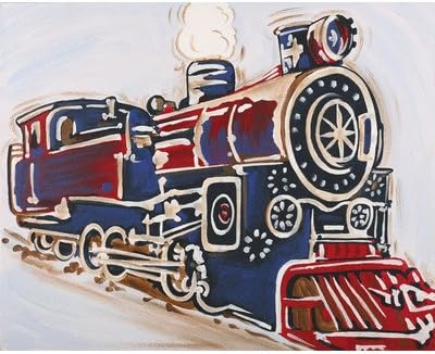 Vintage Train Canvas Art
