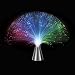 Fiber Optic Vibrating Light- Cycles Through Array of Red, Blue and Green
