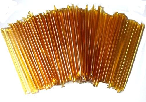 Floral Honeystix - Orange Blossom - 100% Honey - Pack of 100 Stix - Honey Sticks (100)