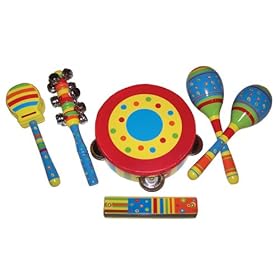  Sassafras Diddy-Doo-Dahs 6 Piece Music Set