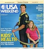 USA Weekend October 29 2010 Drew Brees/New Orleans Saints on Cover, What's Haunting Stephen King, The Latest from Will Ferrell - Tina Fey - Zach Galifianakis - Jerry Seinfeld