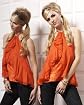 Silk Ruffle Halter main image