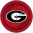 Georgia Bulldogs NCAA Round Wall Clock by Wincraft