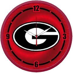 Georgia Bulldogs NCAA Round Wall Clock by Wincraft