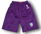 Utah Jazz NBA Mesh Basketball Shorts, Lightweight, Dual Layered, Purple