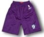 Utah Jazz NBA Mesh Basketball Shorts, Lightweight, Dual Layered, Purple