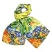 100% Satin Charmeuse Silk Van Gogh's 