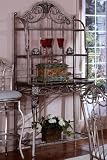 Review Home Decorators Collection  / Baker's Rack Marble Platinum