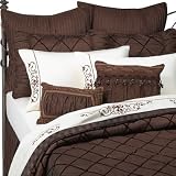 BELLA 8PC Bed in a Bag BEDSPREAD SET w/ 250TC Sheets Set