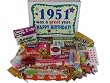 '50s Retro Candy Decade Birthday Gift Box - Nostalgic Candy: 1951