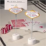 Las Vegas Themed Place Card Holders (Set of 30) - Wedding Favors