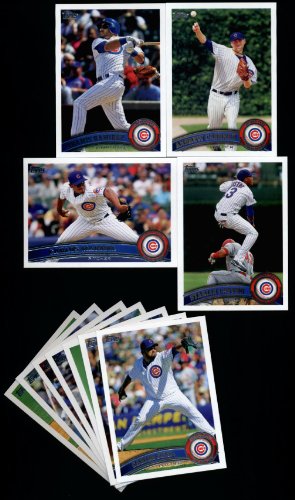 2011 Topps Chicago Cubs Complete Series 1 & 2 Team Set / 23 Cards including Starlin Castro, Marmol, Cashner, A Ramirez, Dewitt, Garza, Darwin Barney RC & more!