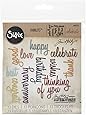 Tim Holtz Sizzix - Thinlits Die Set 13PK Celebration Words Script