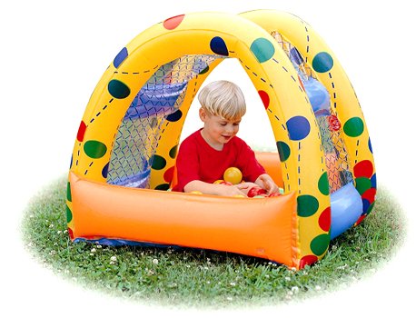 Childrens Toyshop  Toys : Childrens Fun Inflatable Dome Ball Pool Play Centre