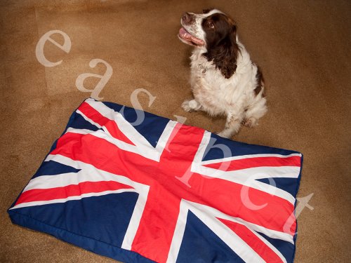 Union Jack Great Britain Dog bed - Large