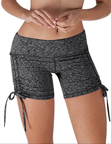 Yoga Reflex, Yoga Shorts for Women - Running Yoga Short - Hidden Pocket