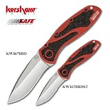 Kershaw Ken Onion Red Blur Folding Knife with Speed Safe - B0009VCA12