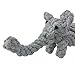 Pet Puppy Dog Cotton Rope Chew Toys for Teeth Cleaning, Elephant Design by Aduck