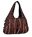Miru Embellished Hobo Handbag with Side Lace-up Detail -- SwankySwans