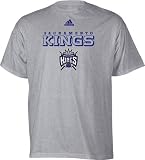 adidas Sacramento Kings Ash True Court T-shirt