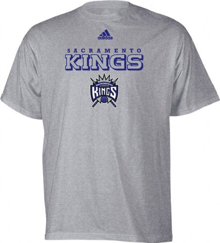 Sacramento Kings Grey Adidas True T-Shirt