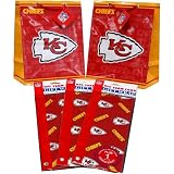 Pro Specialties Kansas City Chiefs Medium Size Gift Bag & Wrapping Paper