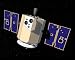 Clementine Spacecraft Art Concept