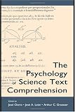 Image of The Psychology of Science Text Comprehension