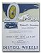 1923 Disteel Wheels Advertisement Poster Print