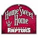 NBA Toronto Raptors 11-by-9 Wood Home Sweet Home Sign