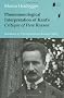 Phenomenological Interpretation of Kant's 
