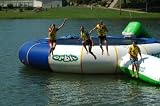 Aviva 18006 25ft Orbit - Floating Trampoline - 2 EZUp