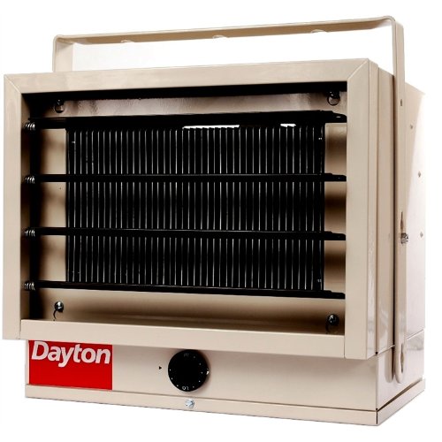 Dayton 3ug73 garage heater with builtin thermostat