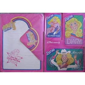Barbie Friendship Collection w Stationary, Diary, Autograph Book and More (1981) by Barbie Friendship Collection