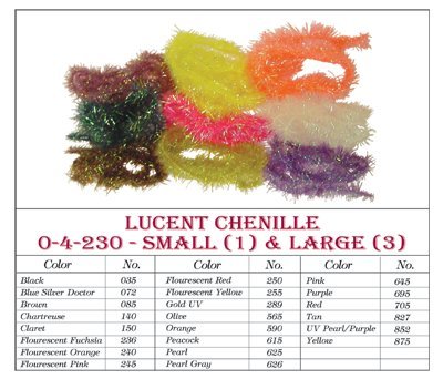 Lucent Chenille Large or Small Size