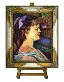 Femme de Maison - Toulouse-Lautrec Large Framed Art Print on Canvas
