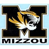 Missouri Tigers M LOGO with TIGER 4" Vinyl Decal MIZZOU Car Truck Sticker