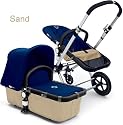 Bugaboo Cameleon Stroller - Sand Base - Off-White Canvas