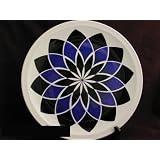 Corning Accent Blue Round Platter by Corning