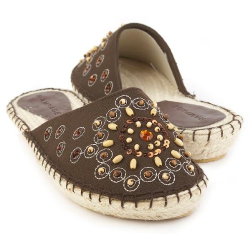 Rampage Kasey Brown mules from Rampage