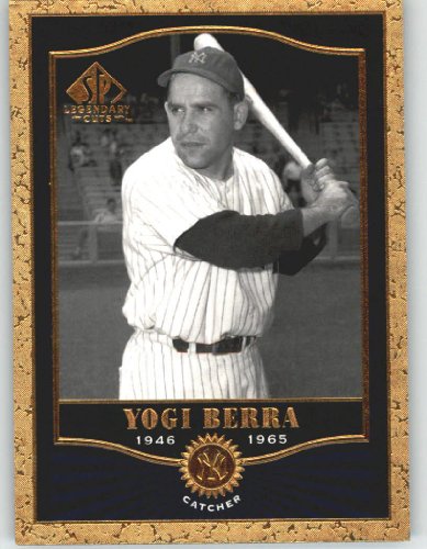 2001 Sp Legendary Cuts #89 Yogi Berra - New York Yankees (Baseball Cards)