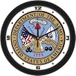 Army Black Knights Suntime 12" Dimension Glass Crystal Wall Clock - NCAA College Athletics