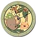 Fancy This Baby Jungle Animals Safari Wall Art Clock Nursery Large 10 1/2