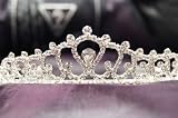 New Beautiful Bridal Wedding Tiara Crown with Leaf Crystal C110034