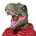 LarpGears Halloween Party Latex Animal T-Rex Jurassic Dinosaur Head Mask