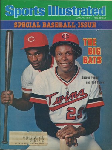 George Foster & Rod Carew 1978 Sports Illustrated Magazine