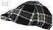 Black, Brown Trendy Wool Duckbill golf driver flap cap for men and women medium to large one size