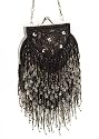 Victorian Evening Bag - Vintage Style Crystal Bead