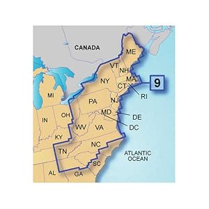 Garmin US Topo! 100K Topographical Maps of United States Upper East Coast Region (microSD/SD Card)